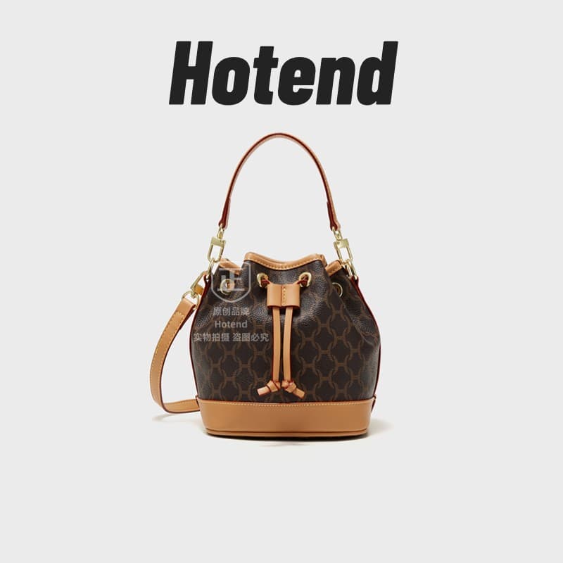 Hotend Monogram bucket bag